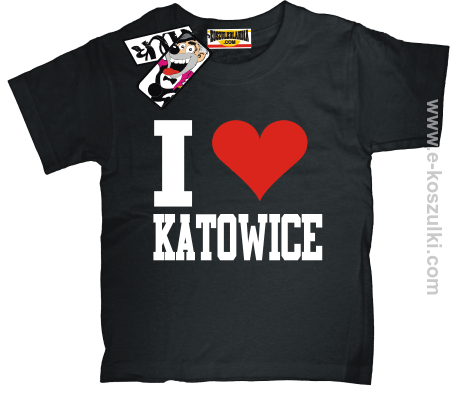 I love Katowice - koszulka dziecięca