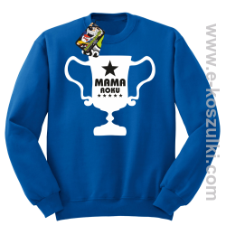 MAMA roku Puchar - bluza damska STANDARD niebieska