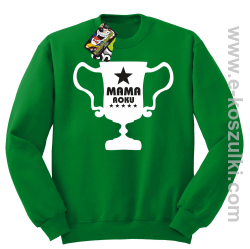 MAMA roku Puchar - bluza damska STANDARD zielona