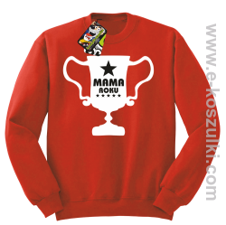 MAMA roku Puchar - bluza damska STANDARD czerwona