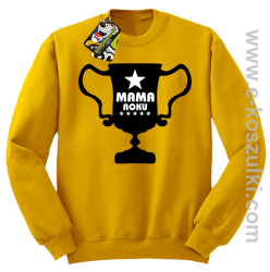 MAMA roku Puchar - bluza damska STANDARD żółta