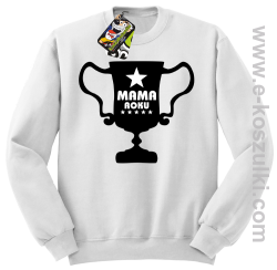 MAMA roku Puchar - bluza damska STANDARD biała