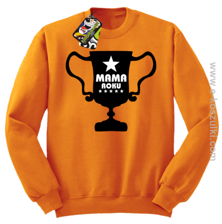 MAMA roku Puchar - bluza damska STANDARD pomarańczowa