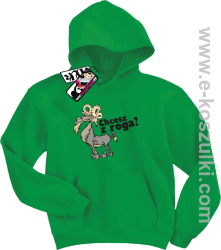 Chcesz z roga ? bluza dziecięca - zielony