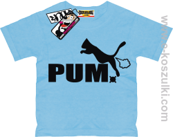 Puma koszulka dziecięca - błękitny