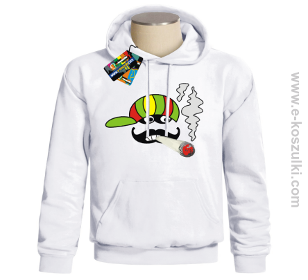 Wąsacz Reagge SmogStyle - bluza z nadrukiem
