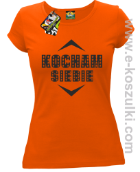 Kocham siebie - Koszulka damska pomarańczowa