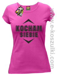 Kocham siebie - Koszulka damska fuchsja