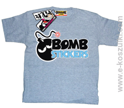 Bomb stickers koszulka dziecięca - melanż