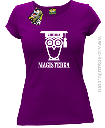 ZAJEFAJNA Magisterka - koszulka damska 