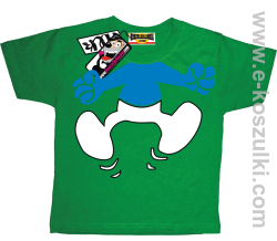Smurf koszulka dziecięca - zielony