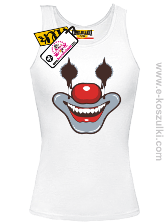 Silly Clown Face - top z nadrukiem 