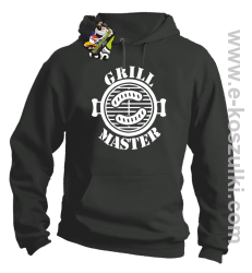 Grill Master - bluza z kapturem szary