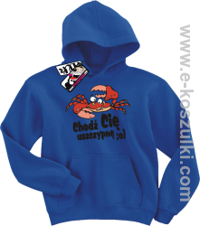 Chodź Cię uszczypnę bluza dziecięca - niebieski