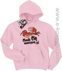 Chodź Cię uszczypnę bluza dziecięca - różowy