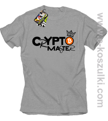 CryptoMaster CROWN - koszulka męska melanż 