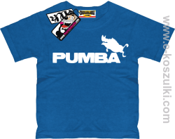 Pumba koszulka dziecięca - niebieski