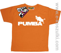 Pumba koszulka dziecięca - pomarańczowy