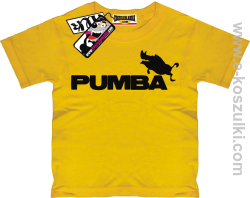 Pumba koszulka dziecięca - żółty