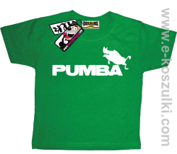 Pumba koszulka dziecięca - zielony