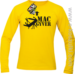 Mac Gyver - longsleeve yellow