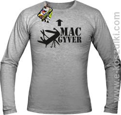 Mac Gyver - longsleeve melange