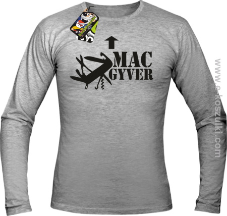 Mac Gyver - longsleeve męski
