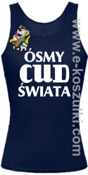 Ósmy cud świata - top damski granatowy