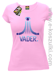 VADER STAR ATARI STYLE - koszulka damska różowa
