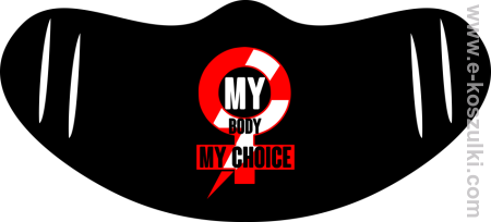 Maseczka na twarz My body My choice 