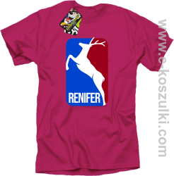 Renifer ala NBA Święta rozowa