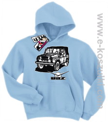 Uaz bluza dziecięca - błękitny