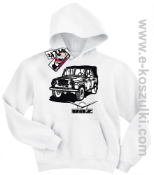 Uaz bluza dziecięca - biały