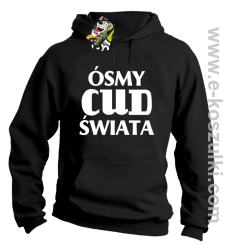 Ósmy cud świata - bluza z kapturem czarna