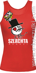 Szlachta rządzi - top damski czerwony