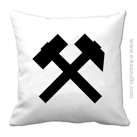 Standardowy symbol pełny Pyrlik i żelazko - poduszka 