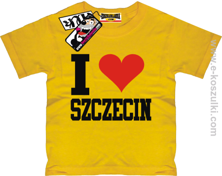 I love Szczecin - koszulka dziecięca
