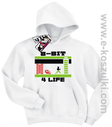 8-bit bluza dziecięca - biały