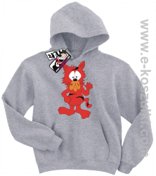 Kot rudzielec bluza dziecięca - melanż