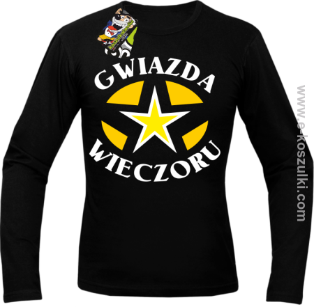 Gwiazda wieczoru - longsleeve męski