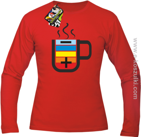 Kubek naładowany energią - longsleeve męski