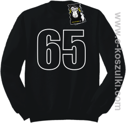65 - bluza młodzieżowa bez kaptura czarna