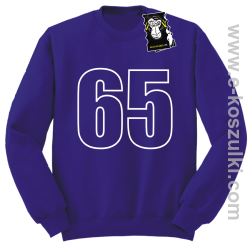 65 - bluza młodzieżowa bez kaptura fioletowa
