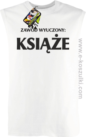 Zawód wyuczony książe - bezrękawnik męski white