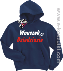 Wnuczek dziadziusia bluza dziecięca - granatowy