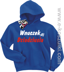 Wnuczek dziadziusia bluza dziecięca - niebieski