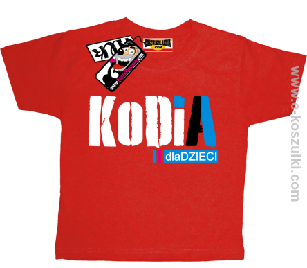 KoDiA standard logo - koszulka dziecięca