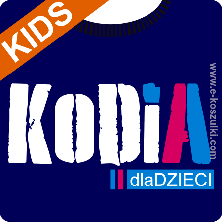 KoDiA standard logo - koszulka dziecięca