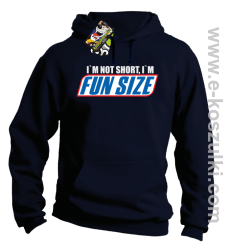 I`m not short i`m FunSize - bluza z kapurem granatowa 