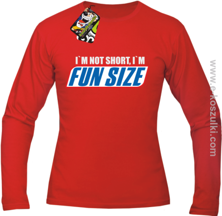 I`m not short i`m FunSize - Longsleeve męski 